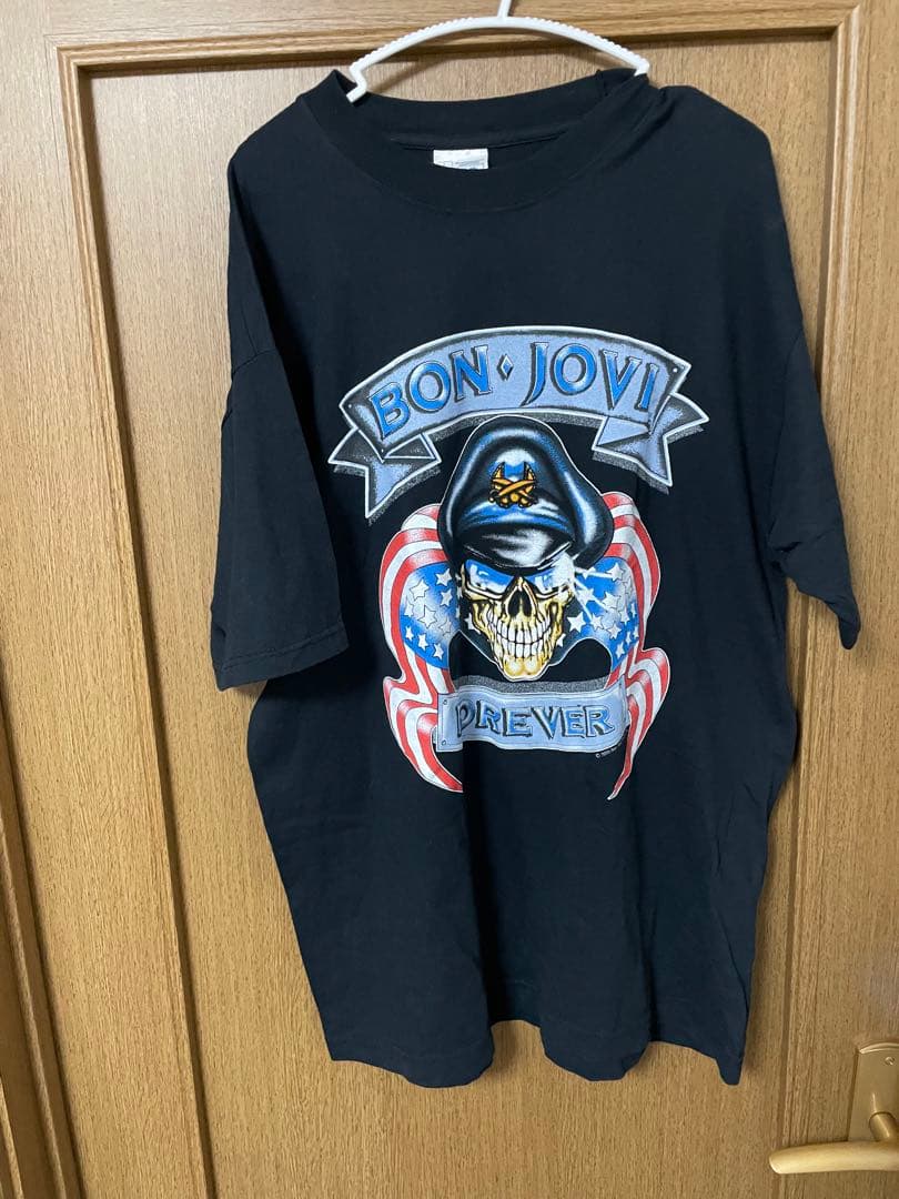 ボンジョヴィ 本人着用 ツアー公式Tシャツ 2000年 送料無料！