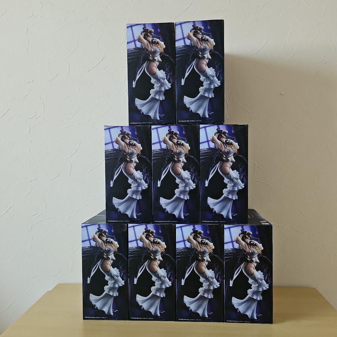 オーバーロード アルベド純白の悪魔フィギュア 9個セット