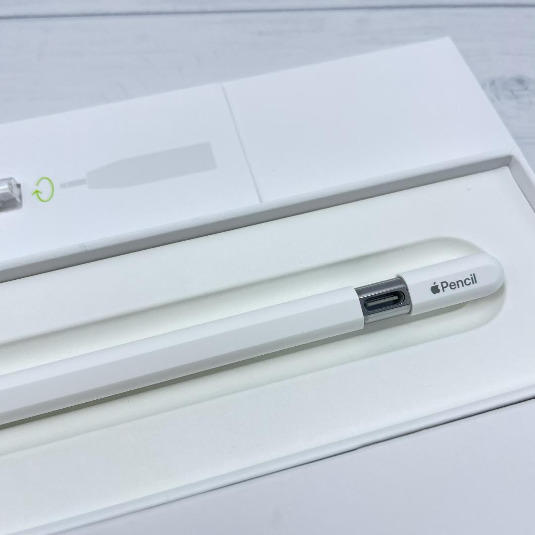 保証あり【ほぼ未使用】Apple Pencil USB-C 替え芯set