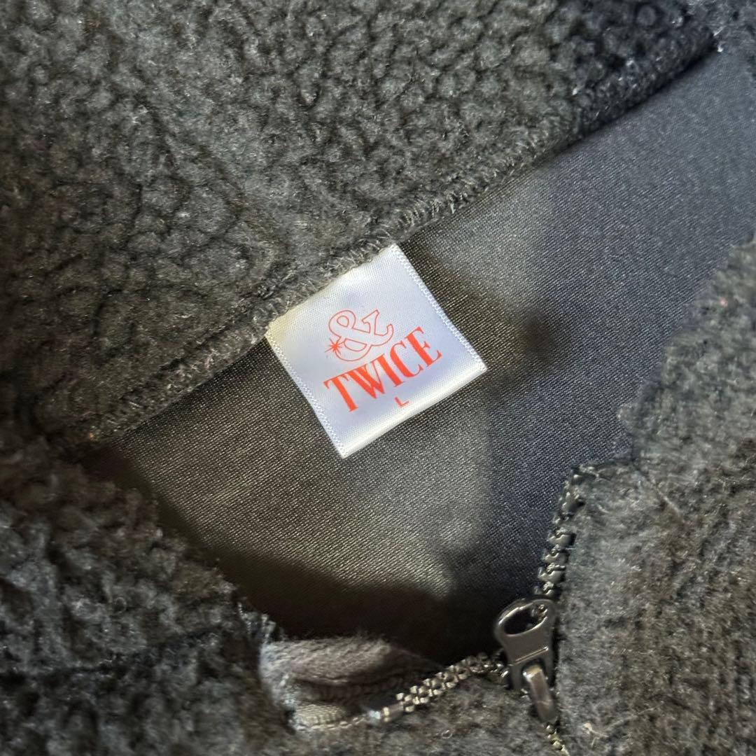 TWICE &TWICE公式グッズ オーバーサイズボアパーカー