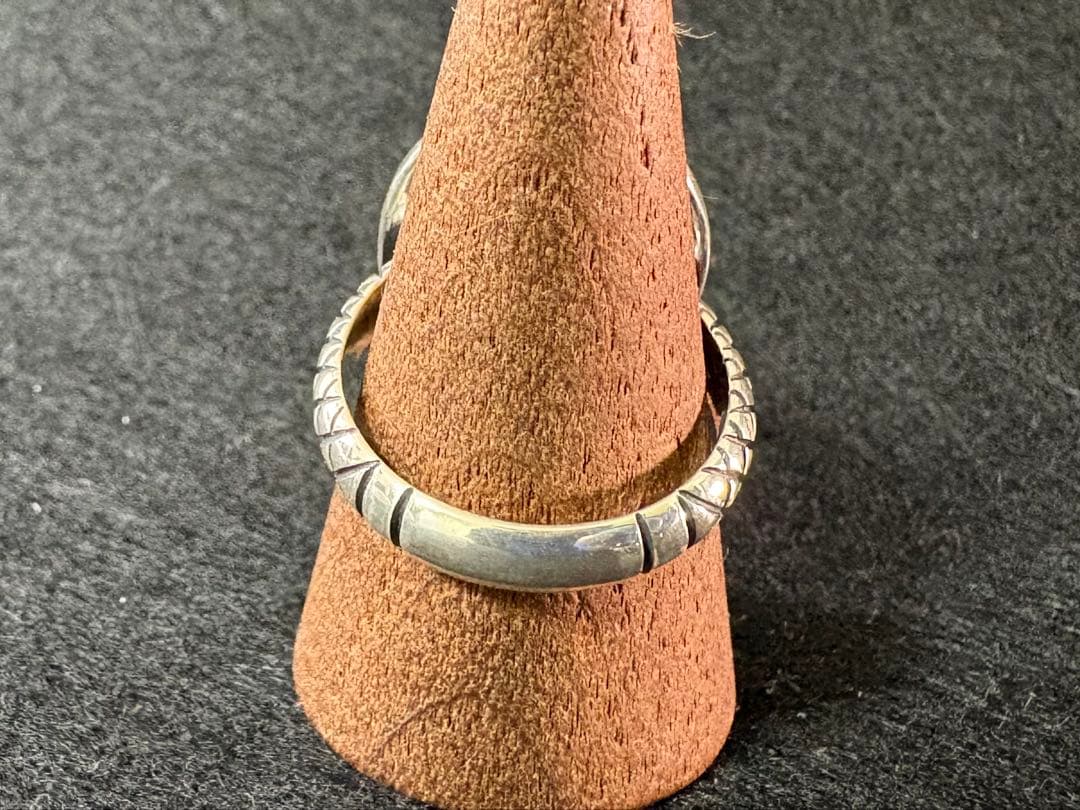 ルチルクオーツのハンドメイドリング