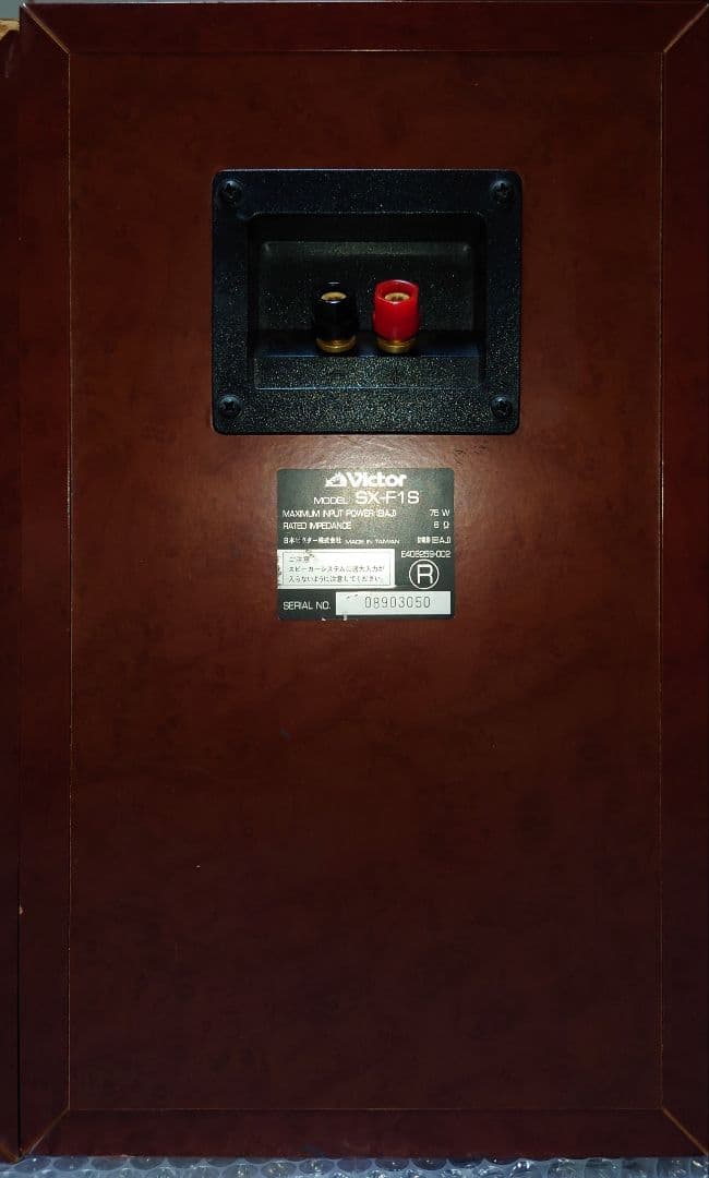 Victor　SX-F1（SX-F1S）　ブックシェルフ型スピーカー
