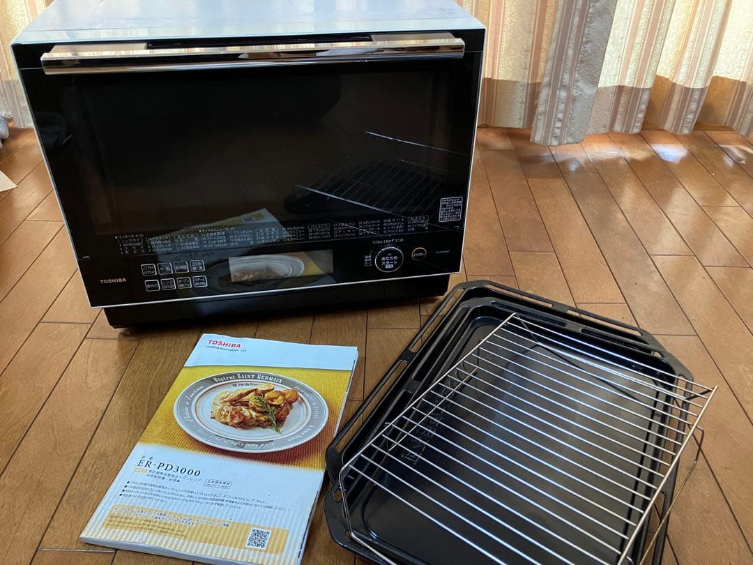 東芝 石窯ドーム オーブンレンジ ER-PD3000（2017年製）