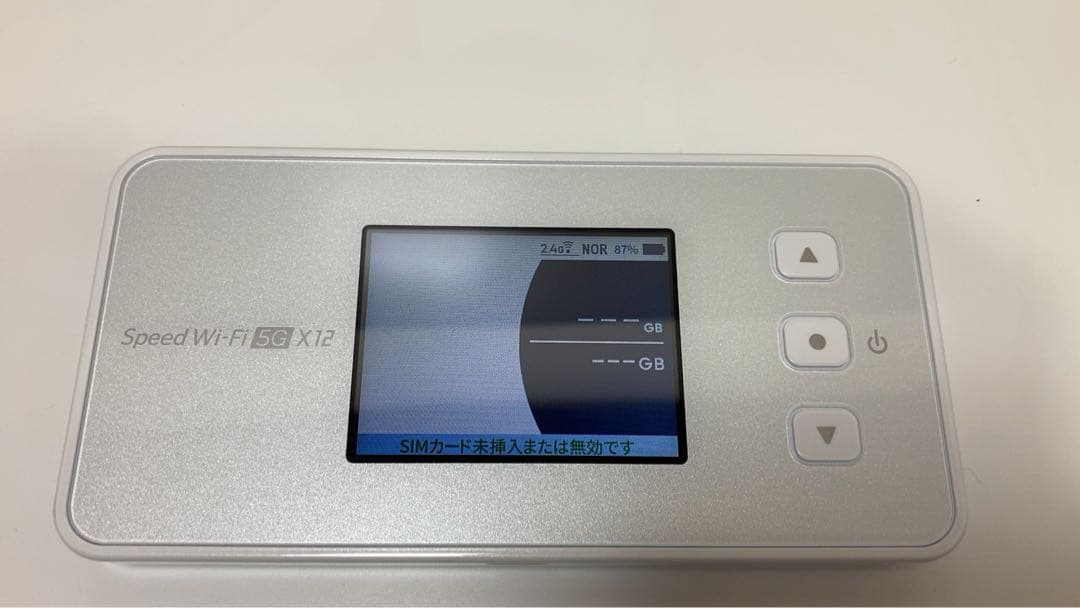 KDDI SPEED Wi-Fi 5G×12 ポケットWi-Fi