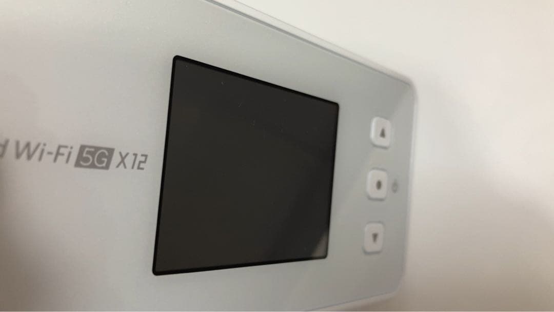 KDDI SPEED Wi-Fi 5G×12 ポケットWi-Fi