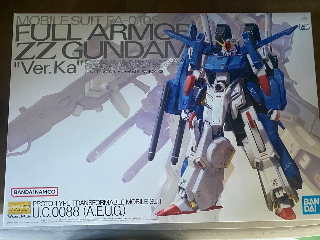 と*も様 MGSD デスティニーガンダム MG フルアーマーZZガンダム Ver