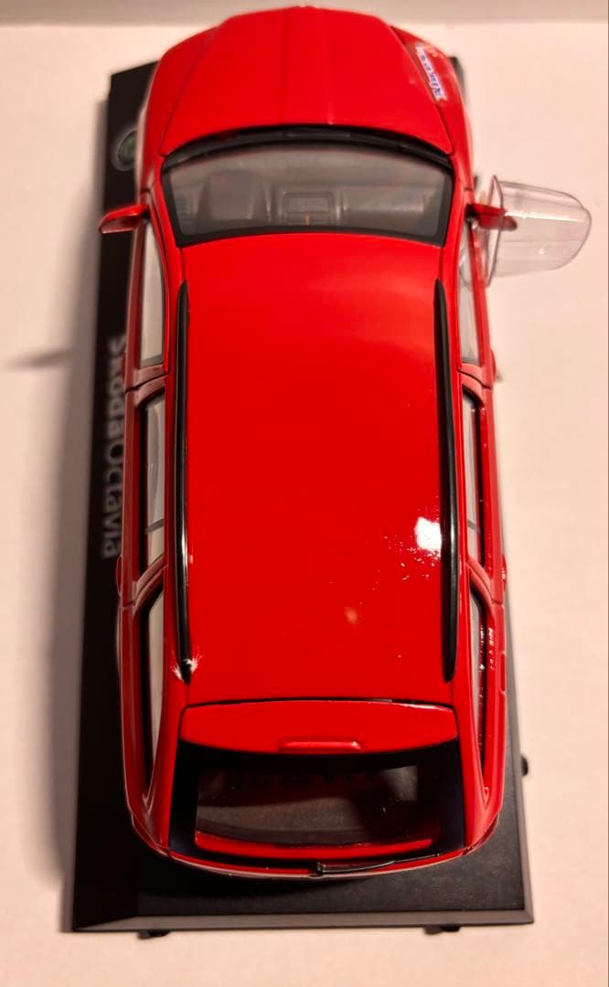 希少 1/24 Abrex シュコダ オクタビア コンビ レッド 15年物 美品