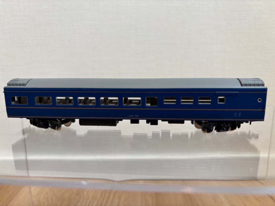 美品希少　KATO Nゲージ 24系寝台特急「あさかぜ」(金帯) 7両セット
