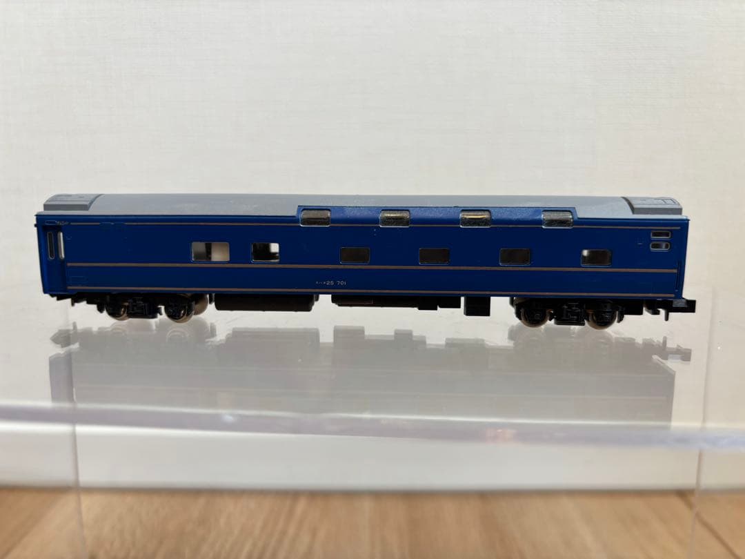 美品希少　KATO Nゲージ 24系寝台特急「あさかぜ」(金帯) 7両セット