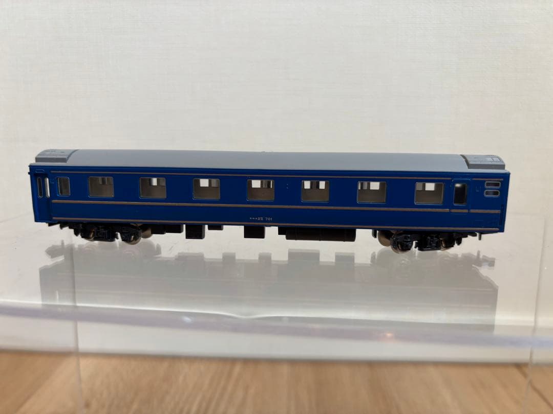 美品希少　KATO Nゲージ 24系寝台特急「あさかぜ」(金帯) 7両セット