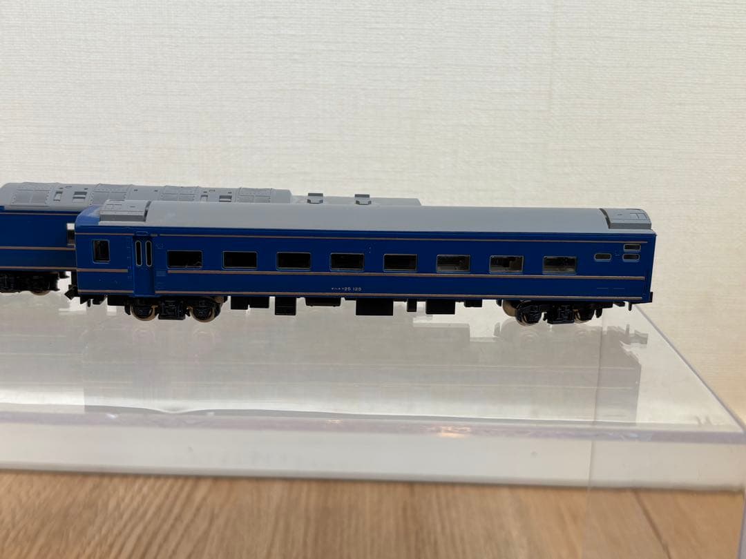 美品希少　KATO Nゲージ 24系寝台特急「あさかぜ」(金帯) 7両セット