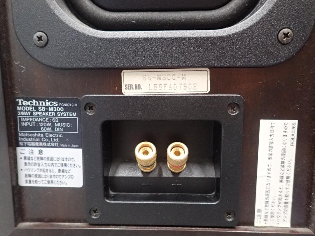 Technics ペアスピーカー SB-M300