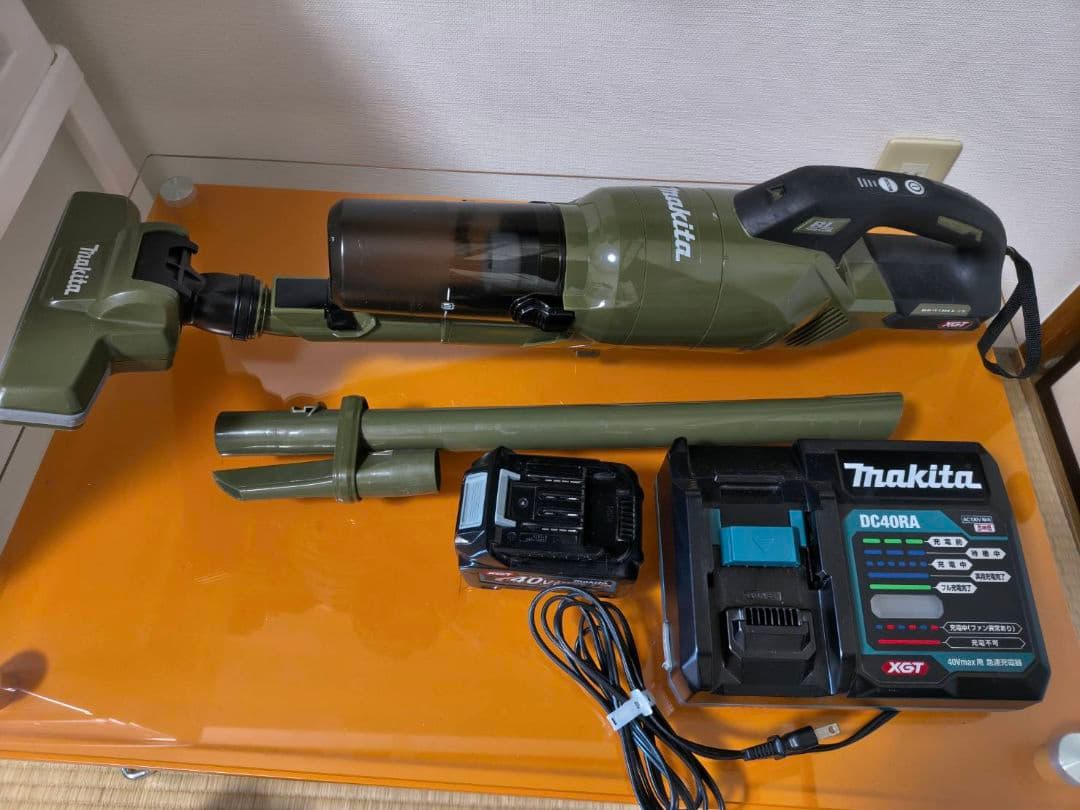 Makita 掃除機(キャニスター) 40Vバッテリー