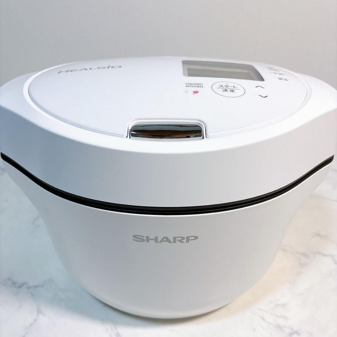 【美品】SHARP KN-HW16G-W HEALSIO ヘルシオ ホットクック
