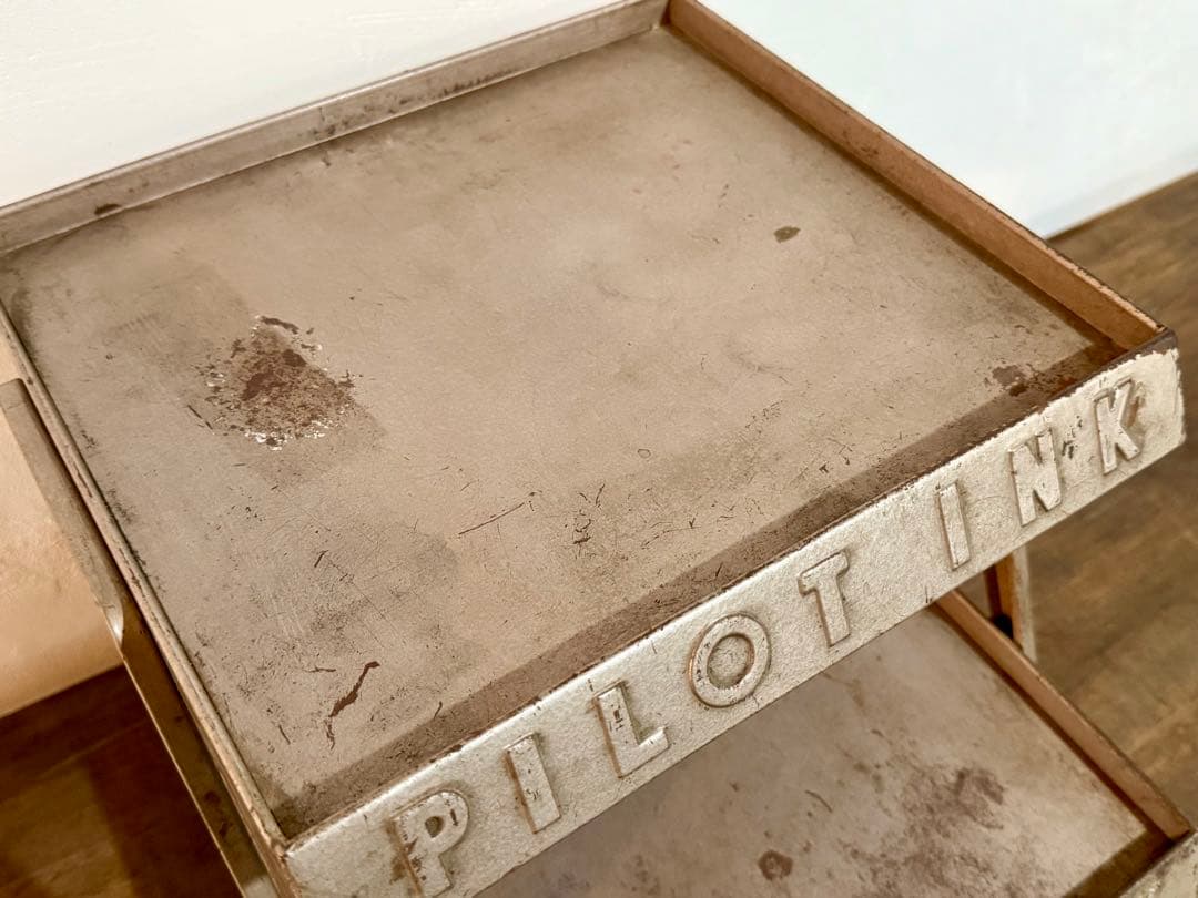 PILOT INK パイロット インキ メタルラック 古本屋 店舗備品