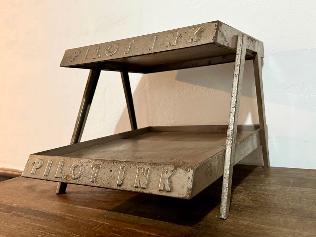 PILOT INK パイロット インキ メタルラック 古本屋 店舗備品