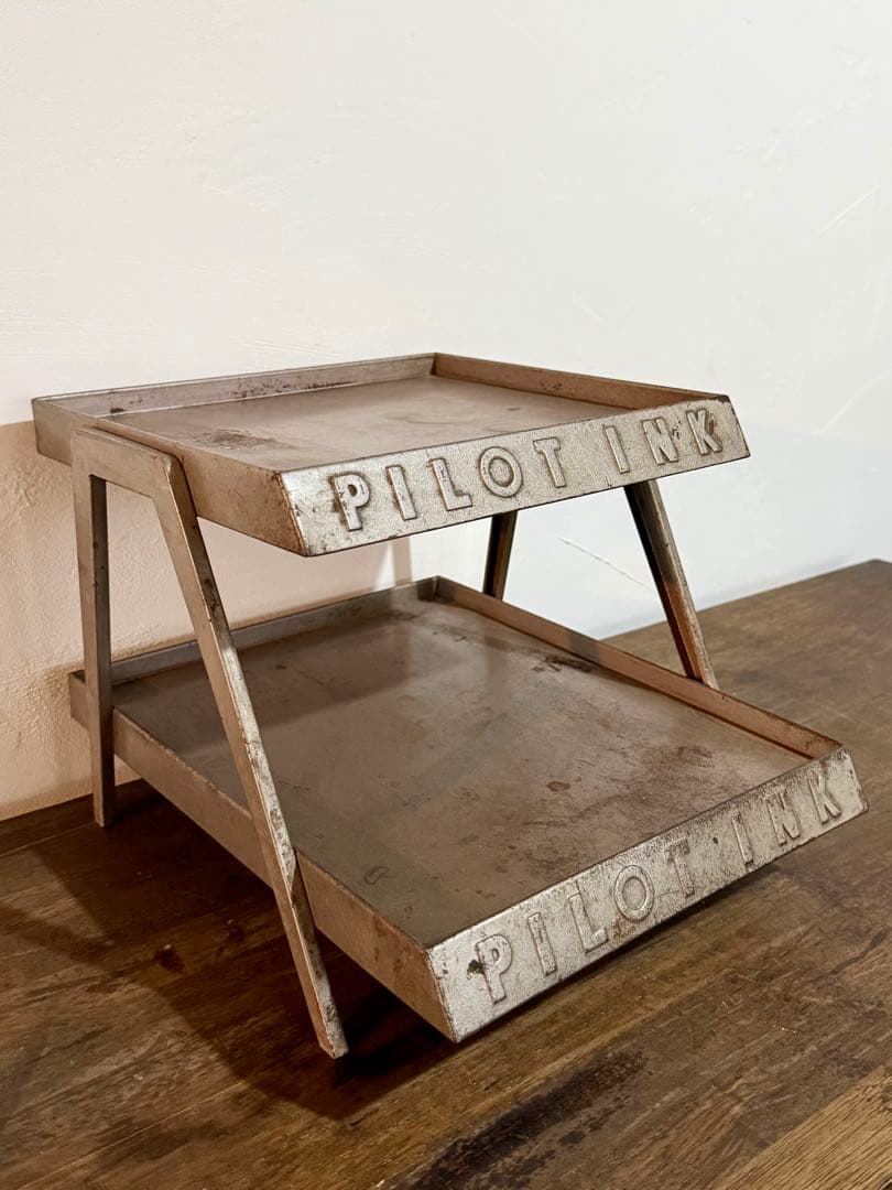 PILOT INK パイロット インキ メタルラック 古本屋 店舗備品