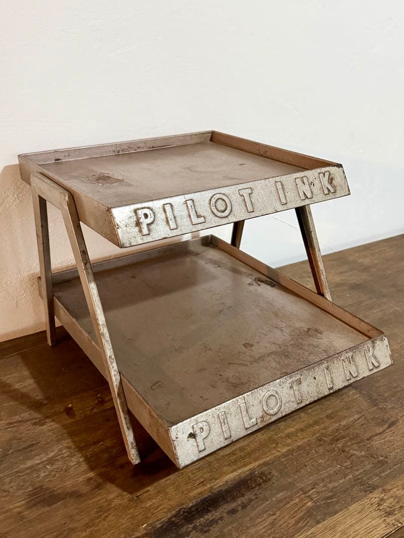PILOT INK パイロット インキ メタルラック 古本屋 店舗備品