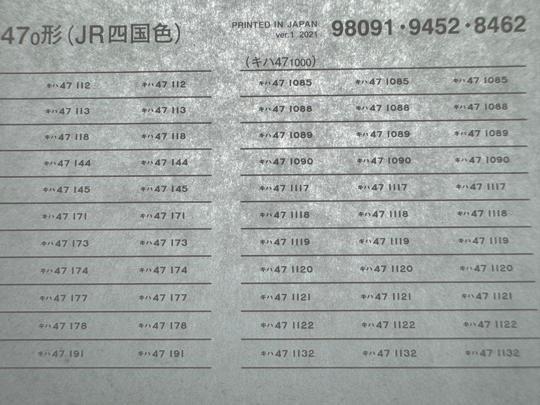 TOMIX98092,8462セット