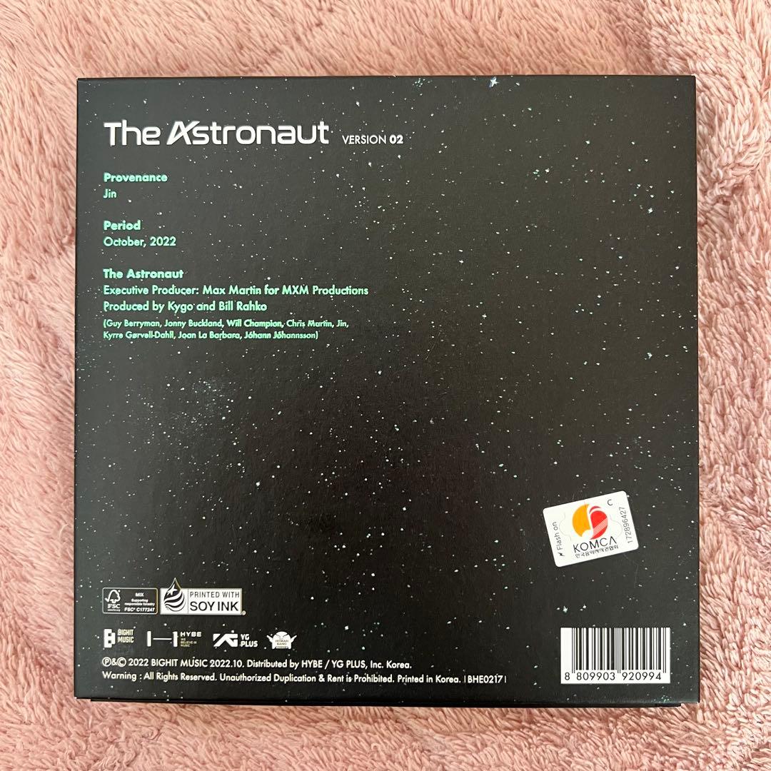【公式品切れ商品】BTS JIN The Astronaut(set)