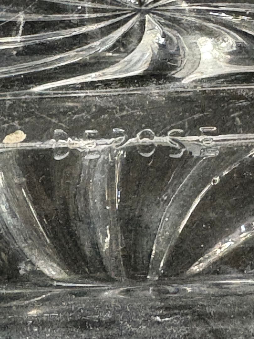 オールドバカラロザースミルティプル刻印あり。