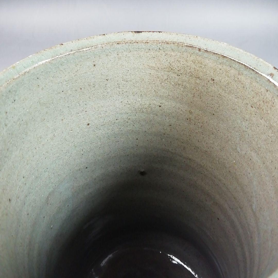 Ｗ２７４　水指　『細水指』『慶州窯 造』　共箱　茶道具