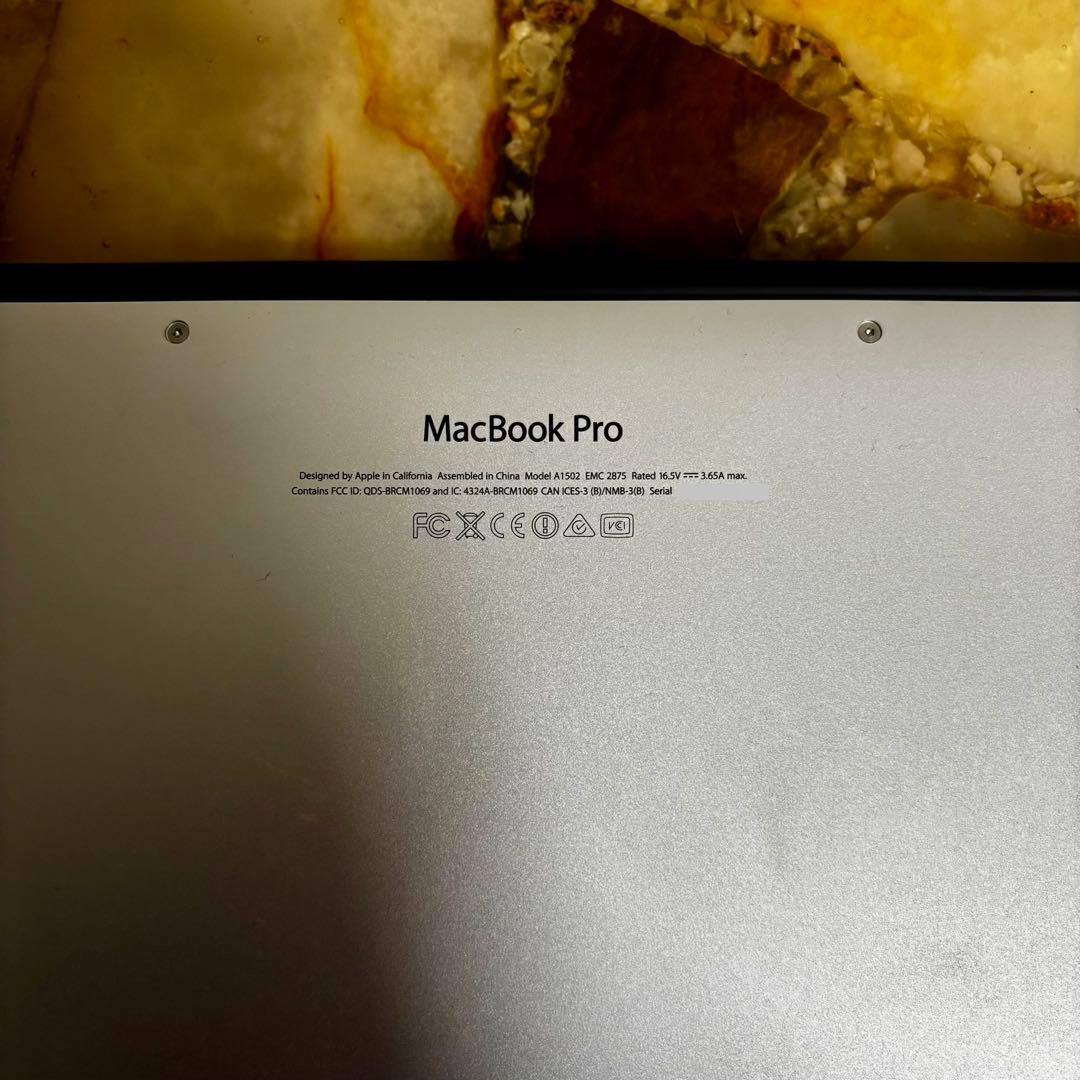 MacBook Pro 11　2014年購入 13インチ Yosemite