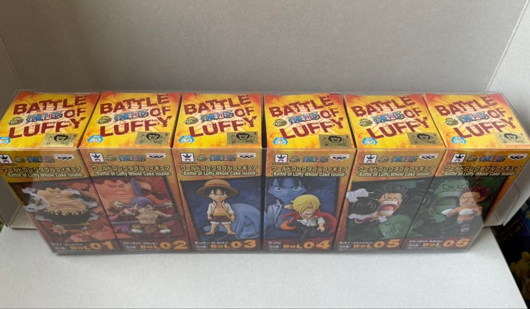 ワンピース ワールドコレクタブルフィギュアBATTLE OF LUFFY