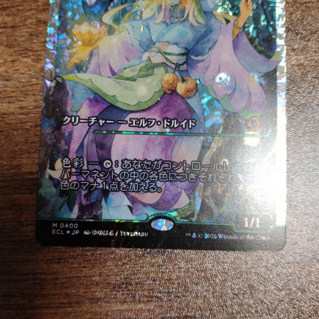 土日限定　花を手入れする者　フラクチャーfoil 日