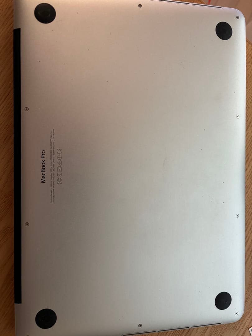 MacBook本体 MacBook PRO 2015 OS15.7.2