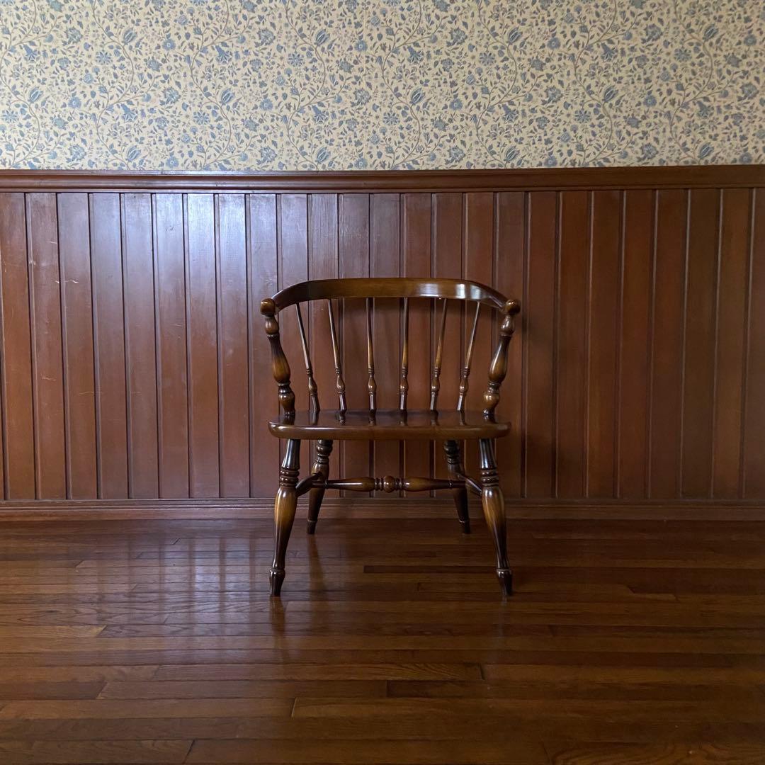 ビンテージ家具　スモーカーズチェア　オールドキツツキ　飛騨産業　美品