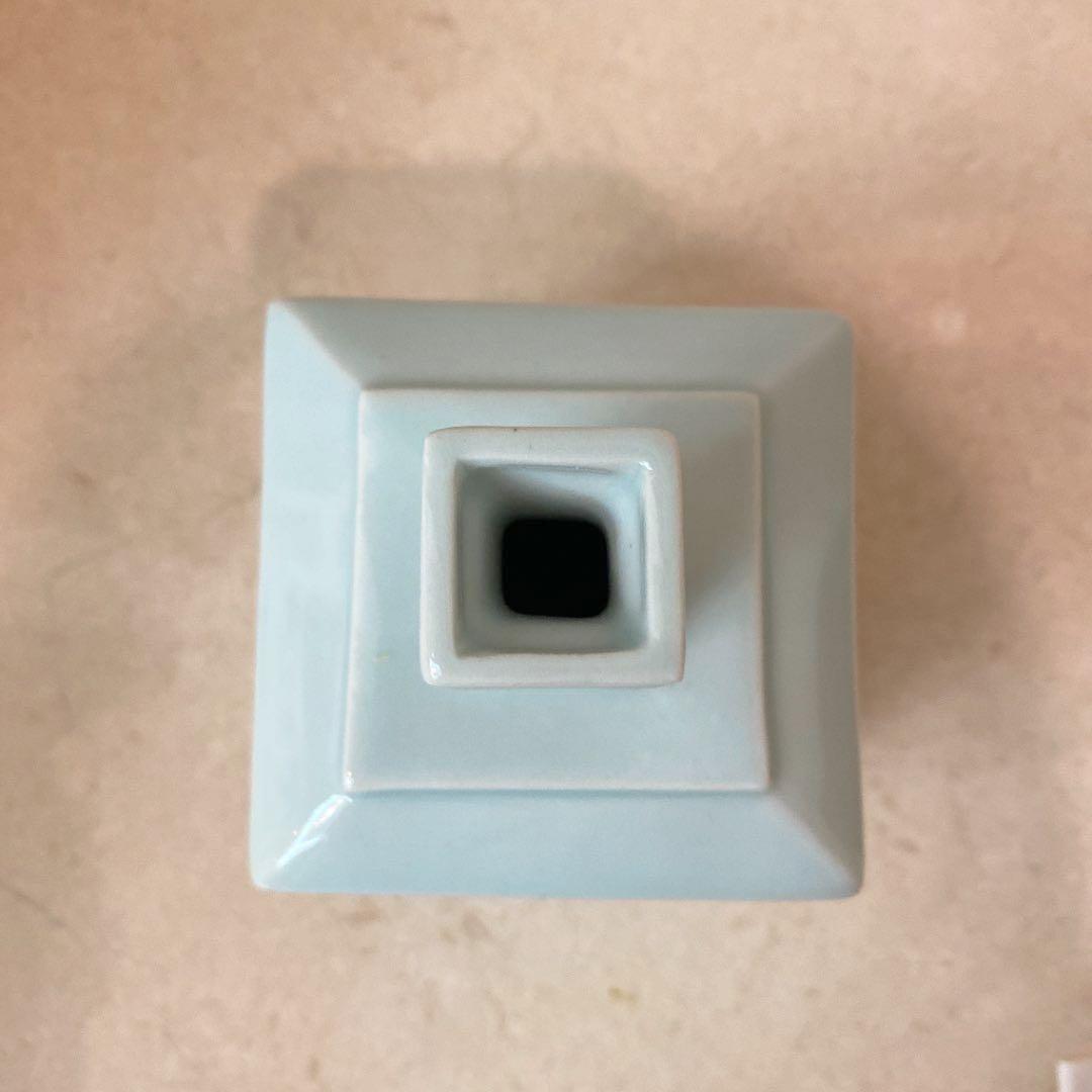 韓国人間文化財　安東五　作　壺　花瓶　共箱入り　美品です