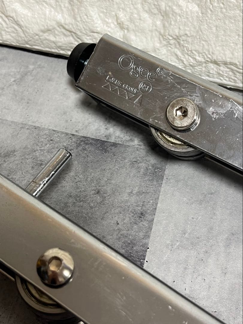 luminous ルミナス 純正品 スライドレールユニット　台車　滑車　4セット