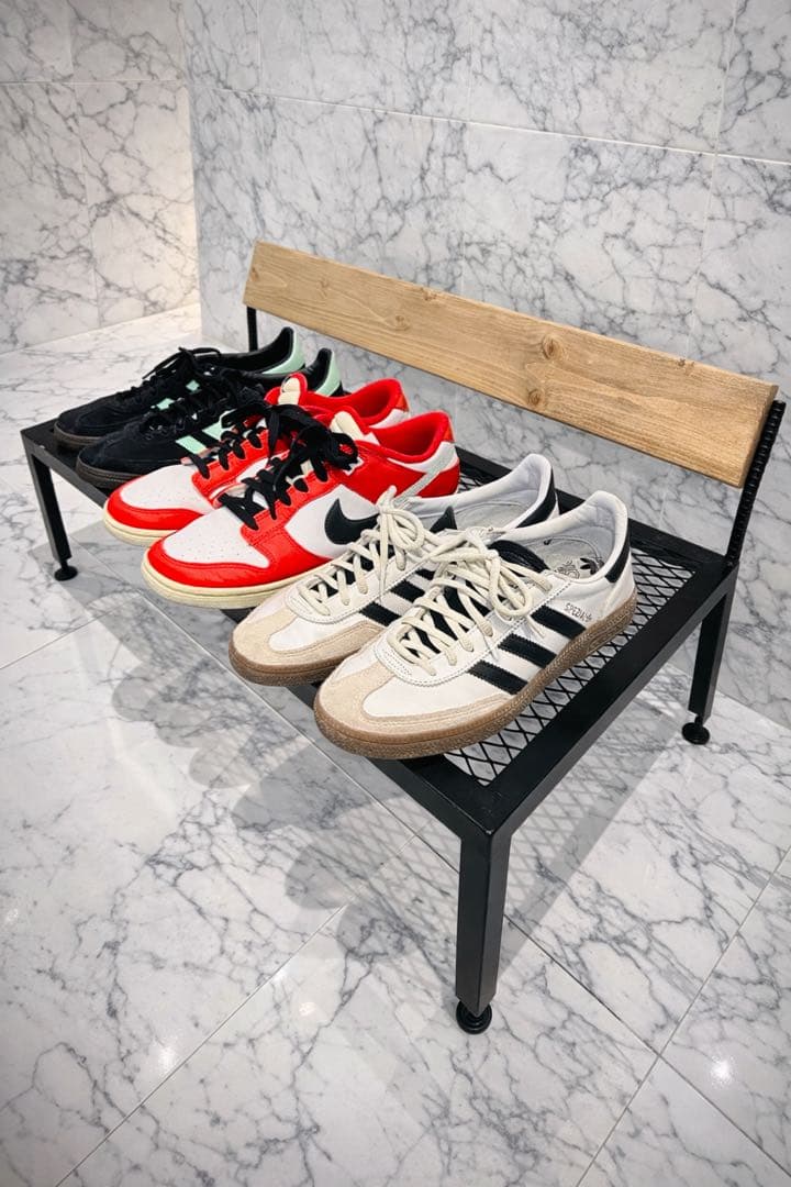 おしゃれスニーカーラック　アイアンラック