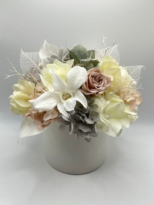 プリザーブドフラワー　catsシリーズM　－mike(三毛)－