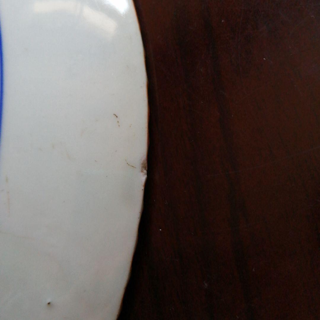 伊万里　染付大皿　4種　30.3cm　明治～大正期