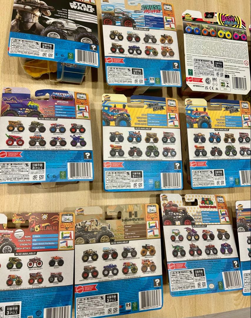 ホットウィール　モンスタートラック　まとめ売り　16台セット