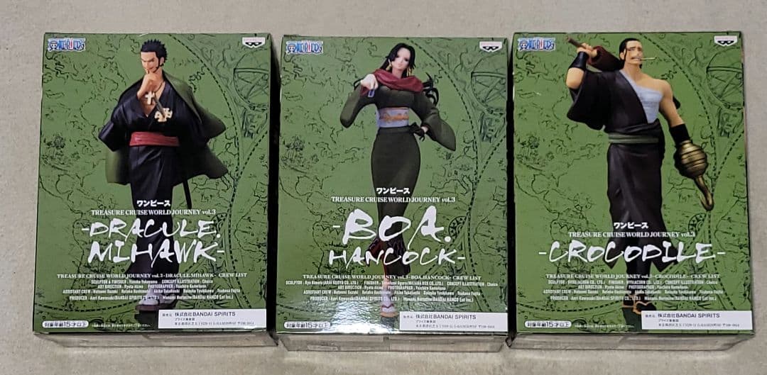 ワンピース　トレジャークルーズ　フィギュア　ONE PIECE　ハンコック　他