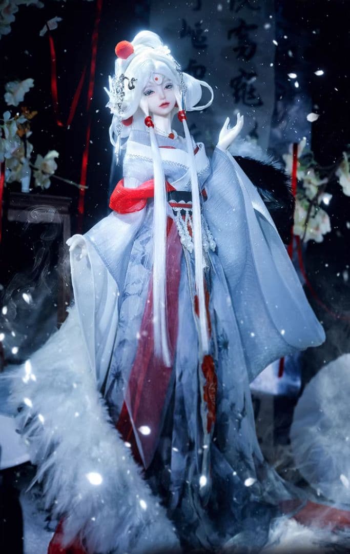 AX522 BJD 1/4 ドール本体 Yuki 球体関節人形 ハンドメイド