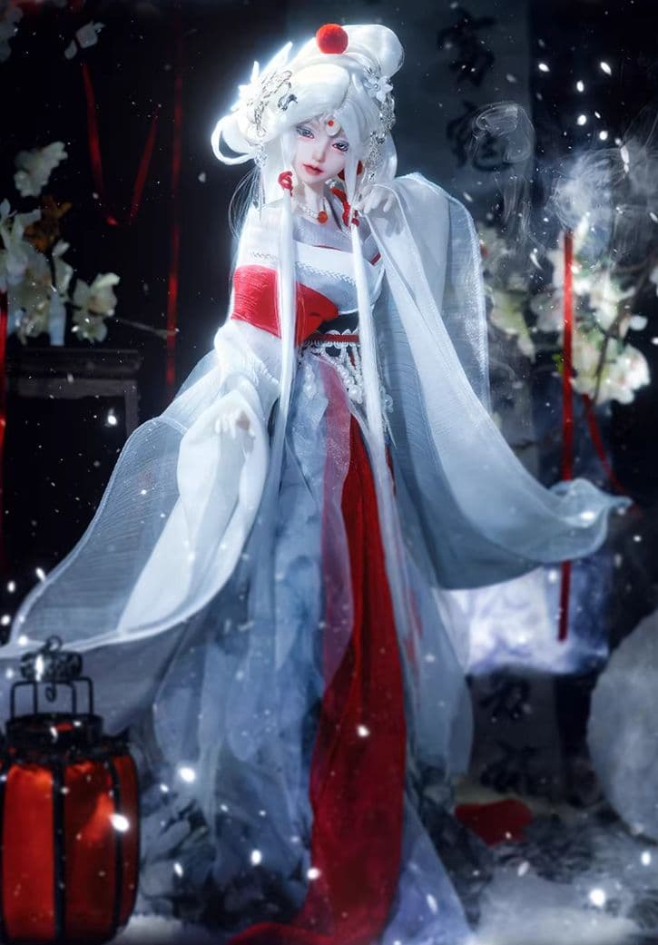 AX522 BJD 1/4 ドール本体 Yuki 球体関節人形 ハンドメイド
