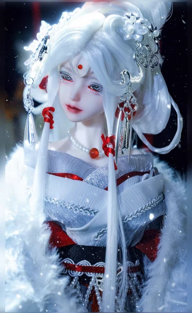 AX522 BJD 1/4 ドール本体 Yuki 球体関節人形 ハンドメイド