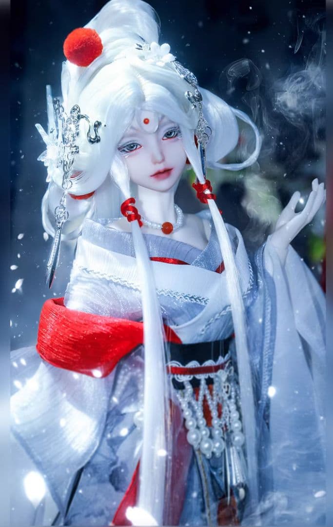 AX522 BJD 1/4 ドール本体 Yuki 球体関節人形 ハンドメイド