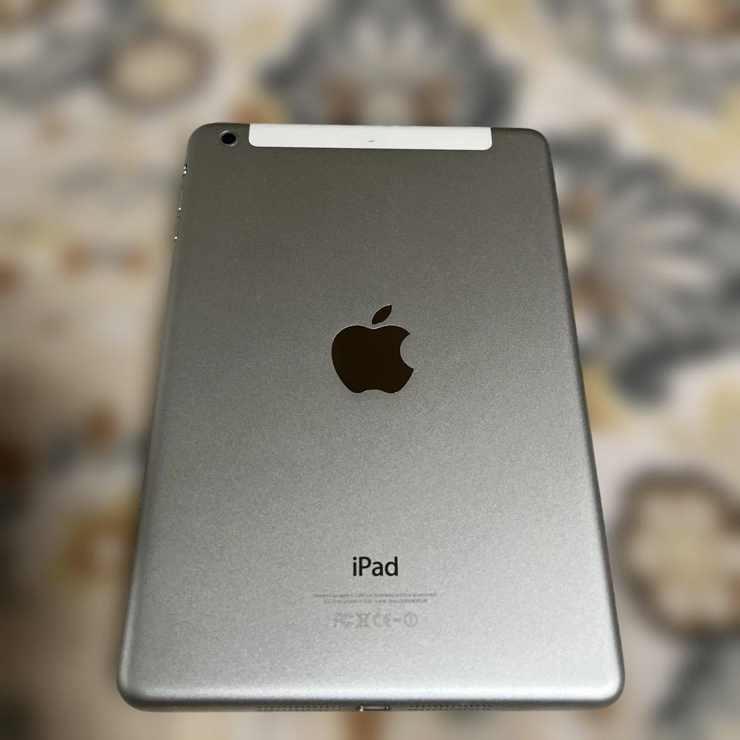 iPadmini 2 Wi-Fi + Cellular 16GB シルバー 本体