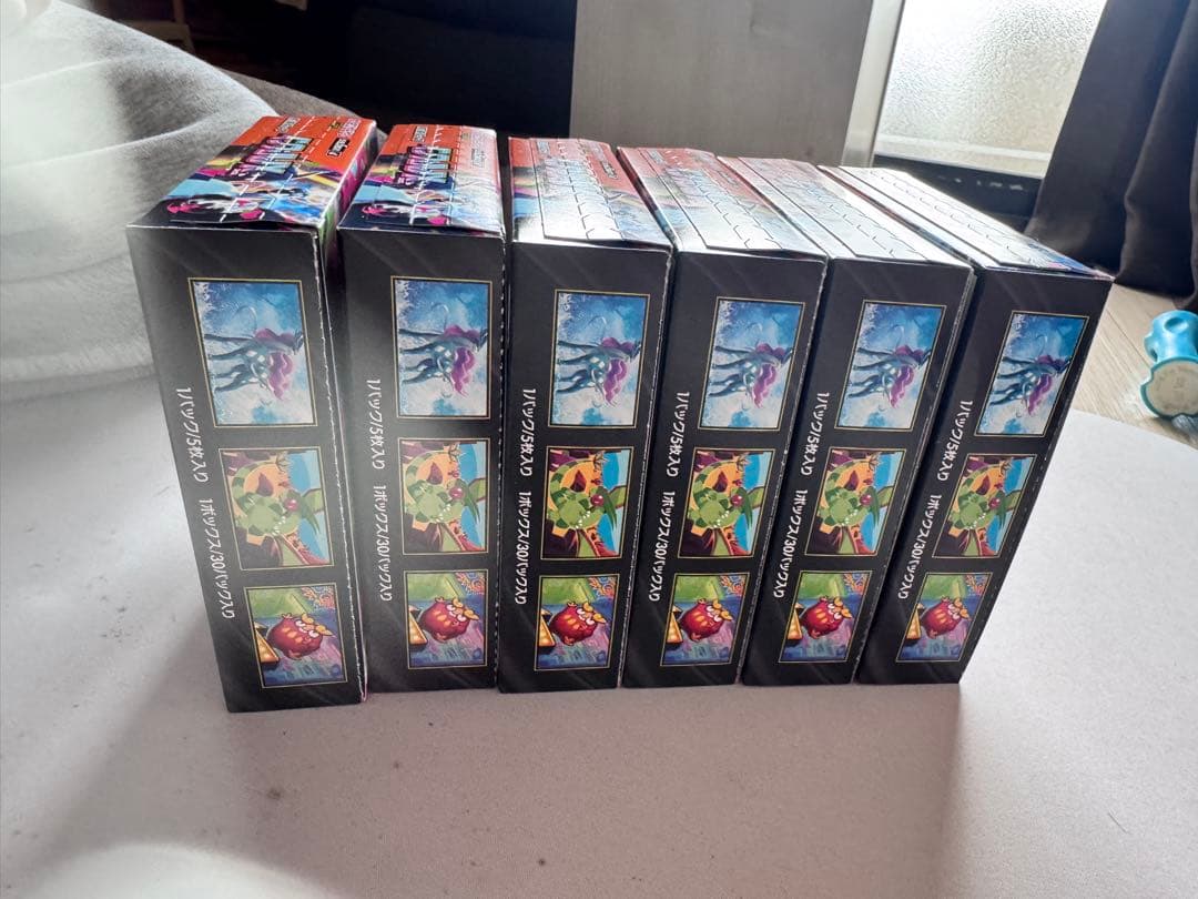 ポケモンカードゲーム インフェルノ・エクス 6個 シュリンク無しぺりぺり有り