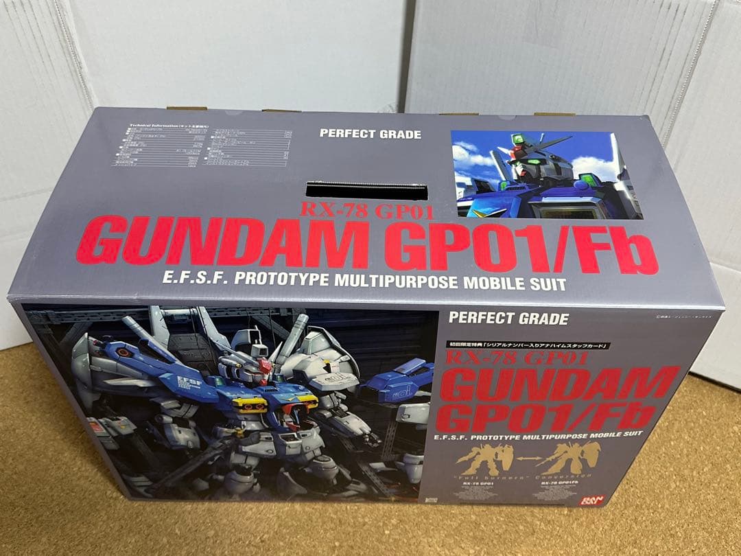 PG ガンダム RX-78 GP01/Fb GUNDAM 未組み立て