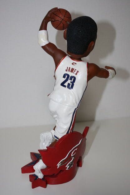 レブロンジェームズ/ボブルヘッド/限定/フィギュア/キャバリアーズ/ルーキー人形