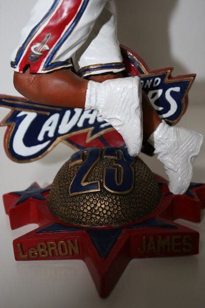 レブロンジェームズ/ボブルヘッド/限定/フィギュア/キャバリアーズ/ルーキー人形