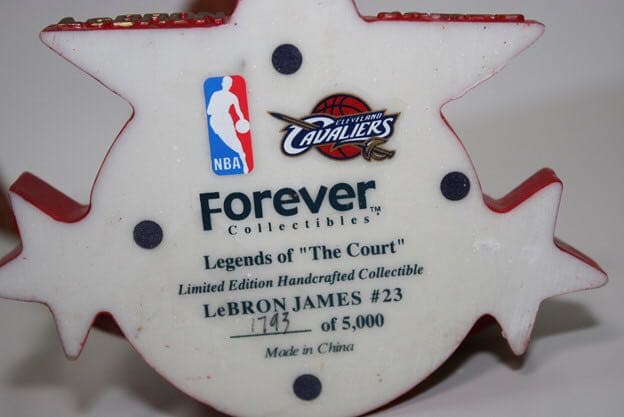 レブロンジェームズ/ボブルヘッド/限定/フィギュア/キャバリアーズ/ルーキー人形