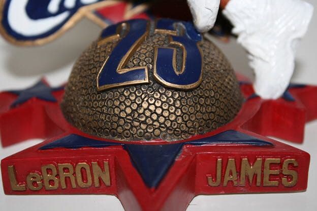 レブロンジェームズ/ボブルヘッド/限定/フィギュア/キャバリアーズ/ルーキー人形