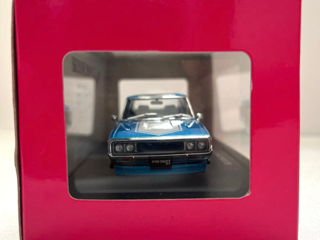 【希少品】日産 スカイライン ヨンメリ　2000GTカスタム1/43 アオシマ